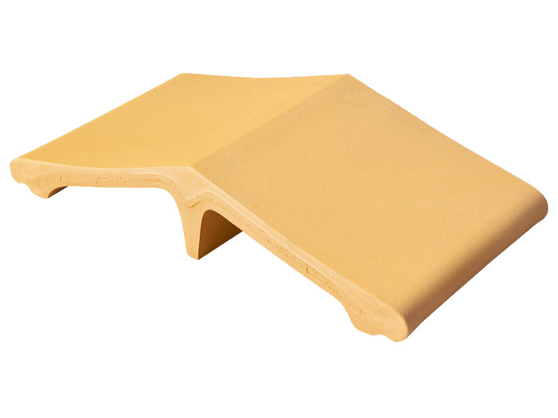 Добор для колпака на забор King Klinker 10 Пустынная роза, 445x250x90 мм